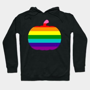 Halloween Pumpkin LGBT Flag Gilbert Baker PRIDE Rainbow Hoodie